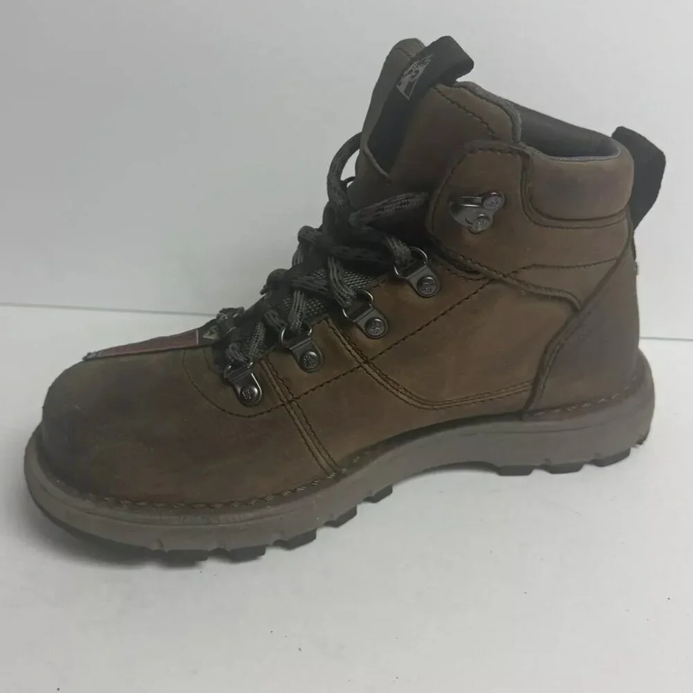 Rocky Women's Ironclad Composite Toe Work Boots Brown Size 7 M